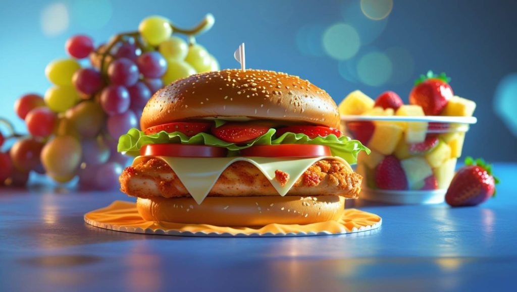 Chick-fil-A Grilled Chicken Sandwich + Fruit Cup